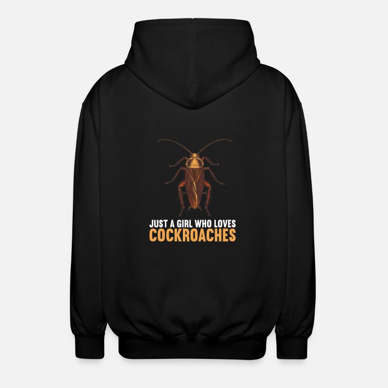 Cockroach cockroaches cockroach - Unisex Hooded Jacket - black