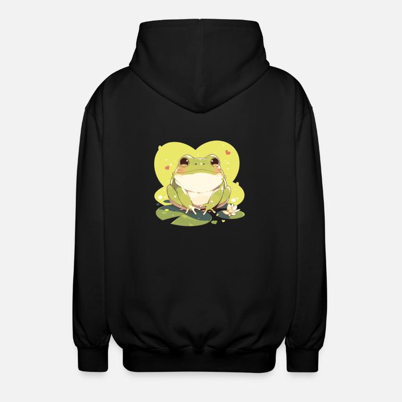 Crapaud crapaud crapaud - Veste à capuche unisexe - noir