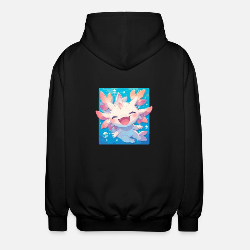 Axolotls Axolotl - Veste à capuche unisexe - noir