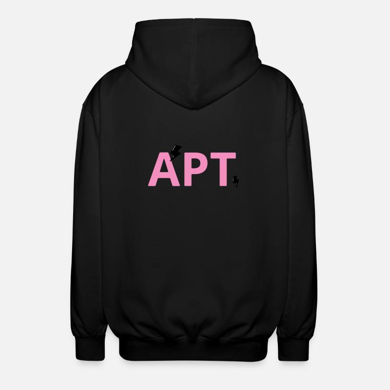APTE - Veste à capuche unisexe - noir