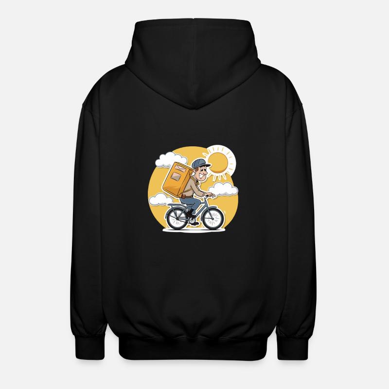 IHR POSTBOTE - Unisex Kapuzenjacke - Schwarz