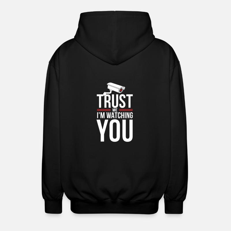 Private Security Professional Bodyguard Vip - Unisex Hooded Jacket - black