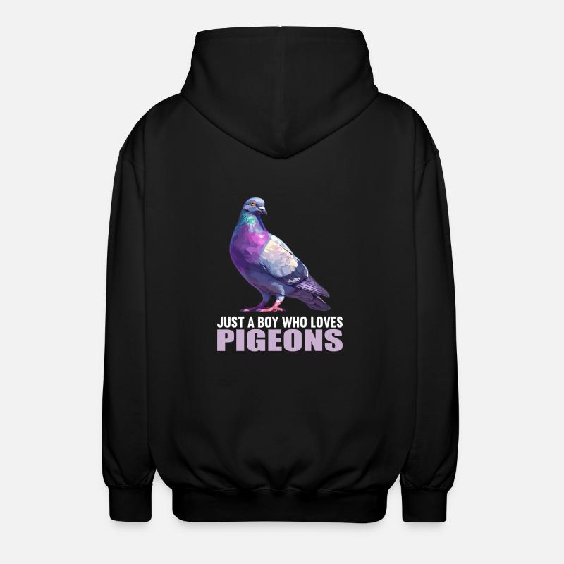 Pigeons Pigeon - Veste à capuche unisexe - noir