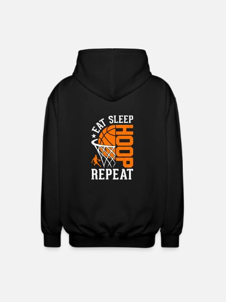 Basketball - Unisex Hooded Jacket - black