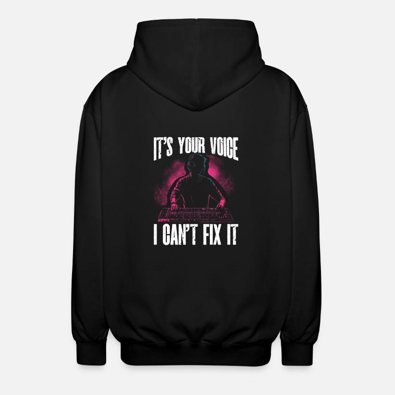 AV-Technik AV-Techniker Audiovisueller Techniker - Unisex Kapuzenjacke - Schwarz