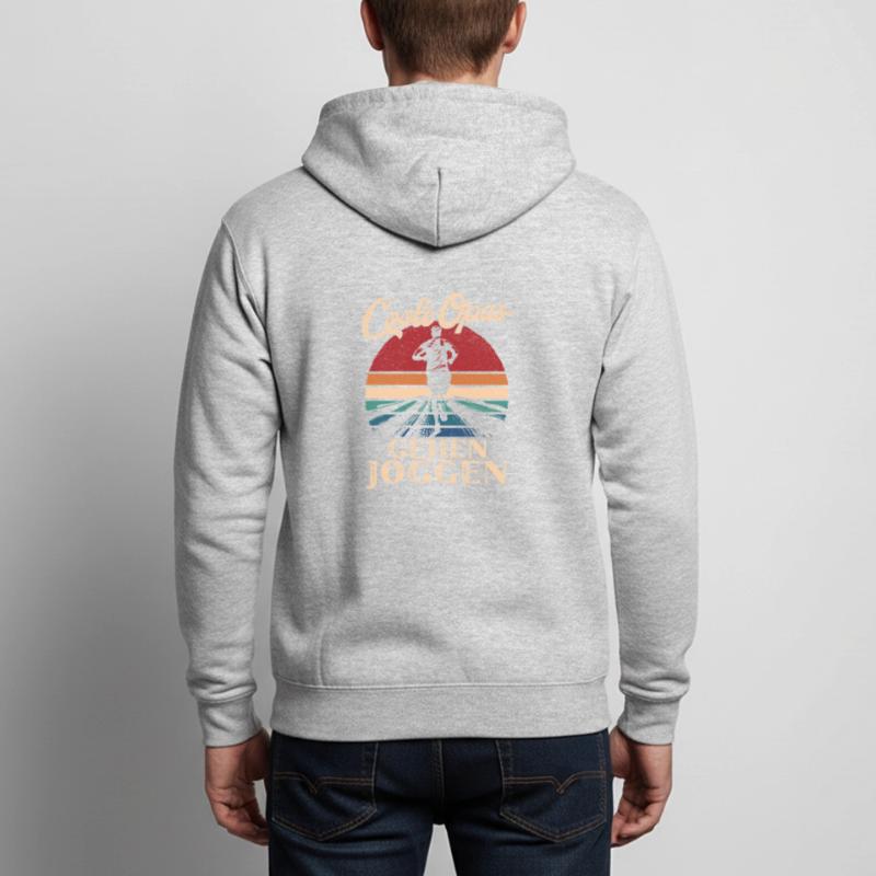 Cool Mpas Marche Jogging Rétro Papy Veste à capuche unisexe