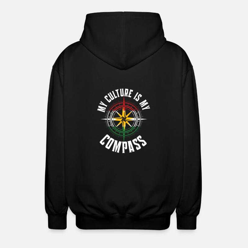 Kurdistan Kurde Kurden - Unisex Kapuzenjacke - Schwarz