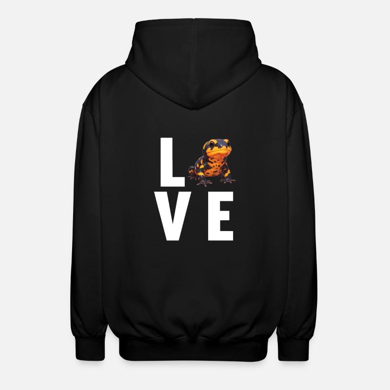 Salamanders Salamander - Unisex Kapuzenjacke - Schwarz