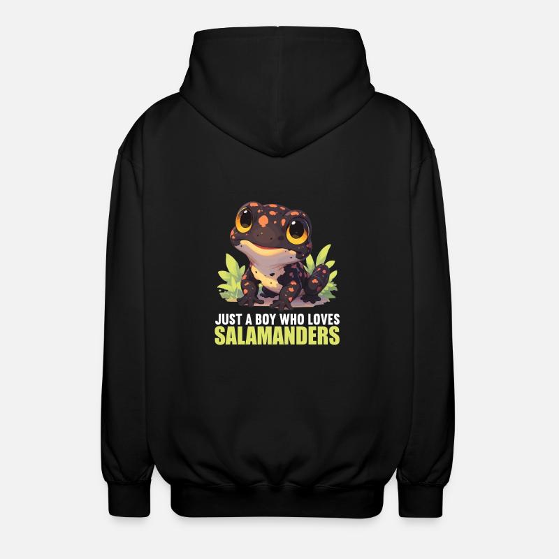 Salamanders Salamander - Unisex Kapuzenjacke - Schwarz