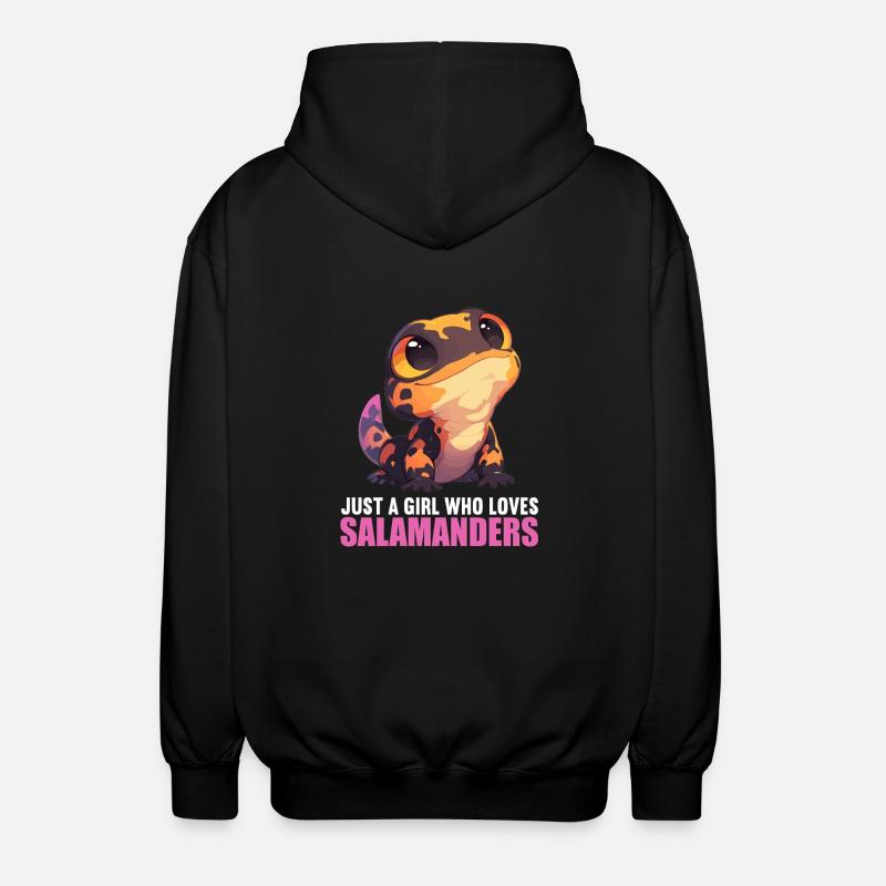 Salamanders Salamander - Unisex Kapuzenjacke - Schwarz