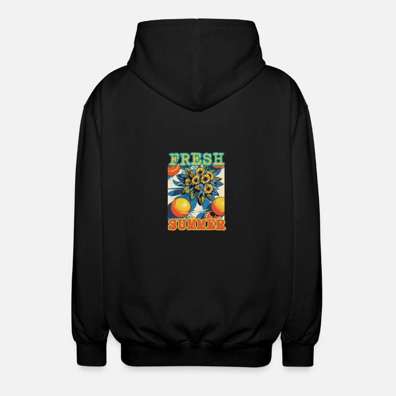 summer - Veste à capuche unisexe - noir