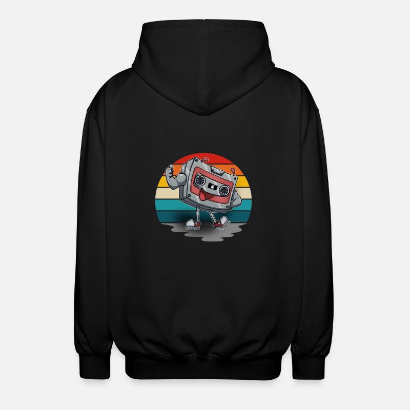 Cassette - Veste à capuche unisexe - noir