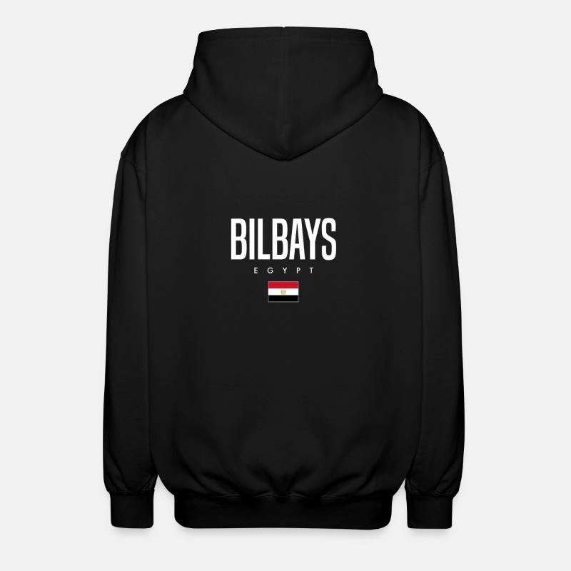 Bilbays, Égypte - Veste à capuche unisexe - noir