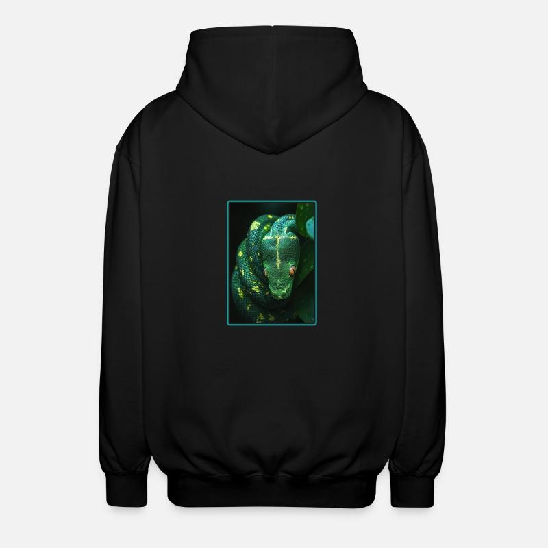 Serpents Serpent - Veste à capuche unisexe - noir