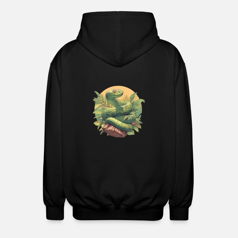 Serpents Serpent - Veste à capuche unisexe - noir