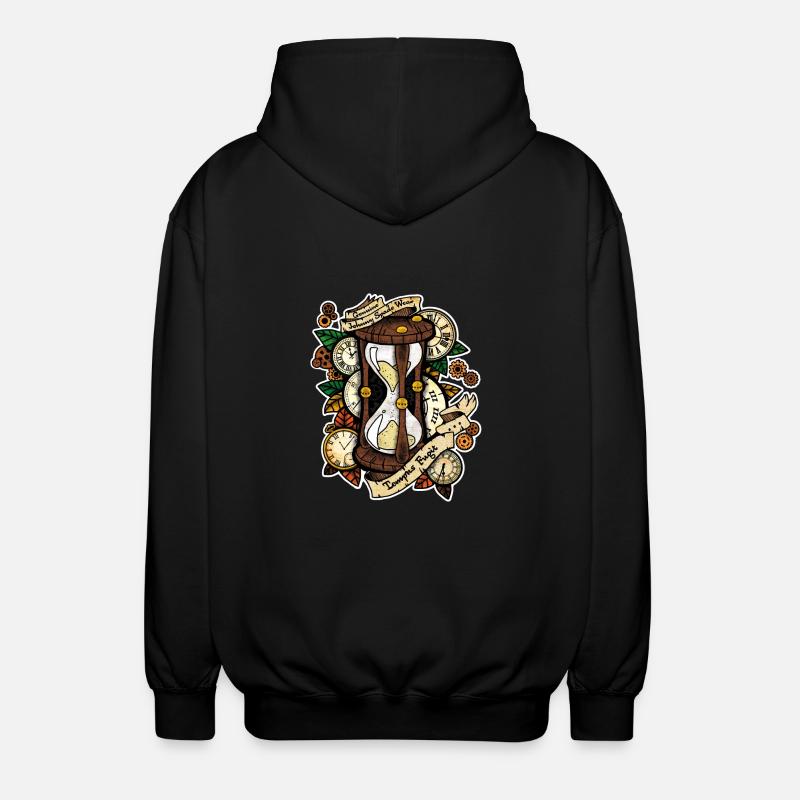 tempus - Veste à capuche unisexe - noir
