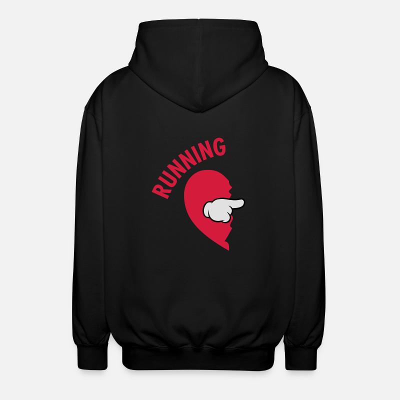 Running Partner (Part 1) - Veste à capuche unisexe - noir