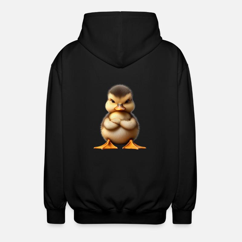 poussin grim 2 - Veste à capuche unisexe - noir