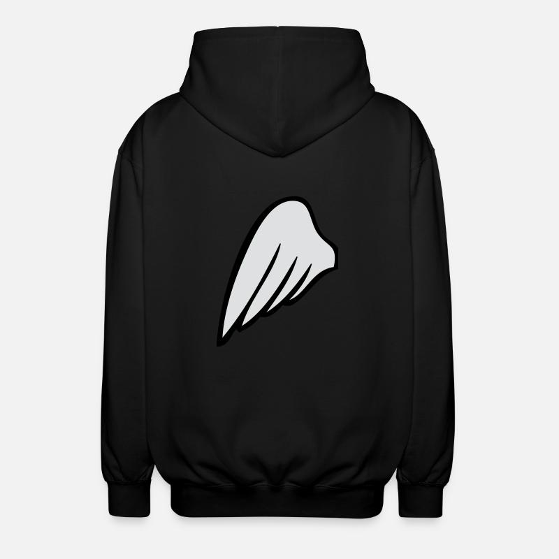 leftwing - Unisex Kapuzenjacke - Schwarz