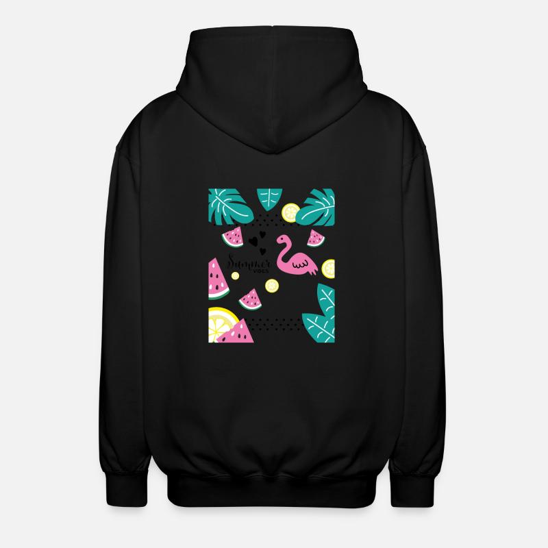 Summer Vibes - Unisex Kapuzenjacke - Schwarz