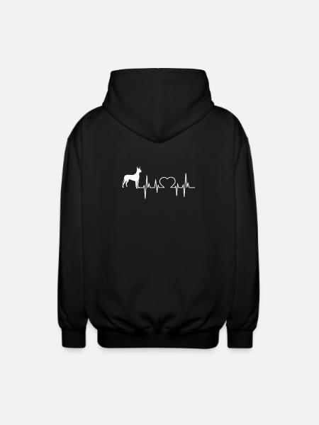 Great Dane Gift Shirt - Unisex Hooded Jacket - black