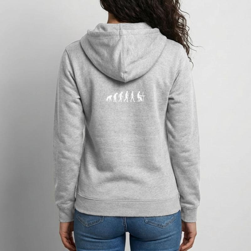 Programmer Evolution Computer Scientist Developer Unisex Hooded Jacket