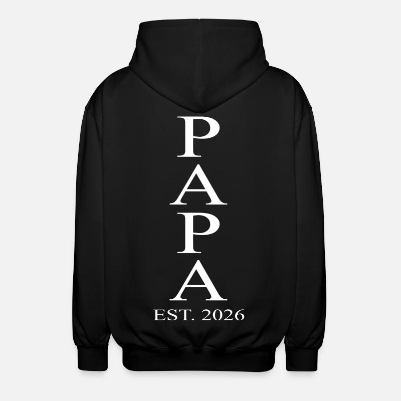 Papa 2026 - Unisex Hooded Jacket - black