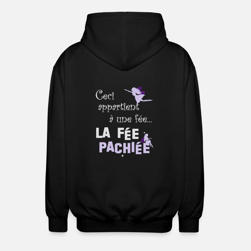 Fée paschiée - Veste à capuche unisexe - noir
