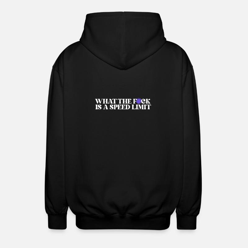 Auto - Unisex Kapuzenjacke - Schwarz