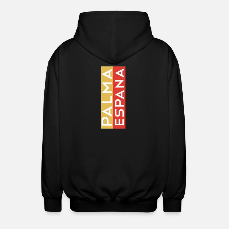 Palma Espana Souvenir T-Shirt Pullover - Unisex Kapuzenjacke - Schwarz