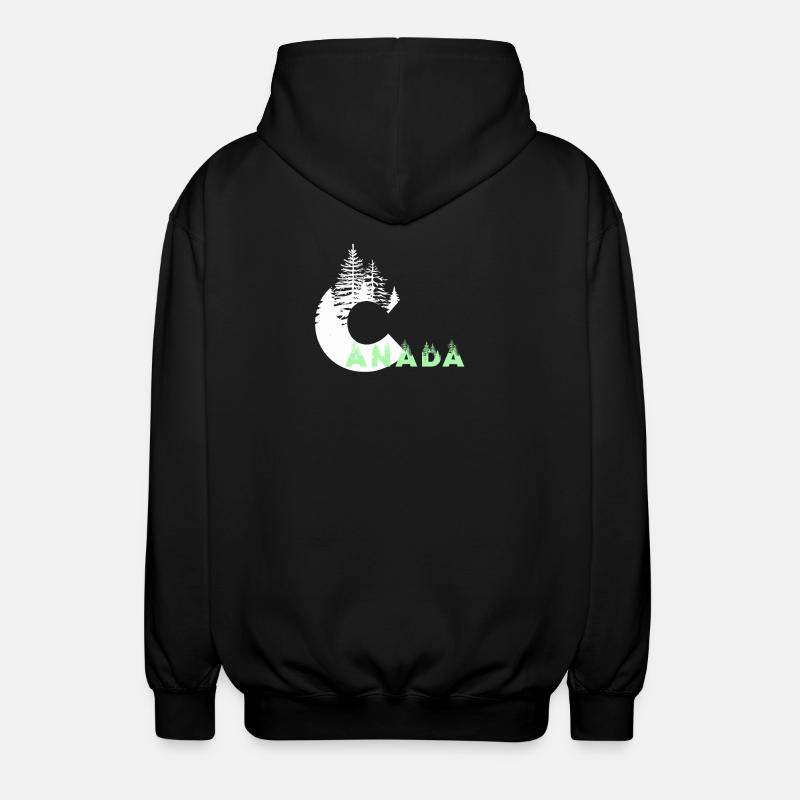 Canada - Veste à capuche unisexe - noir
