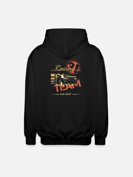 team racing gtr car gift idea - Unisex Hooded Jacket - black