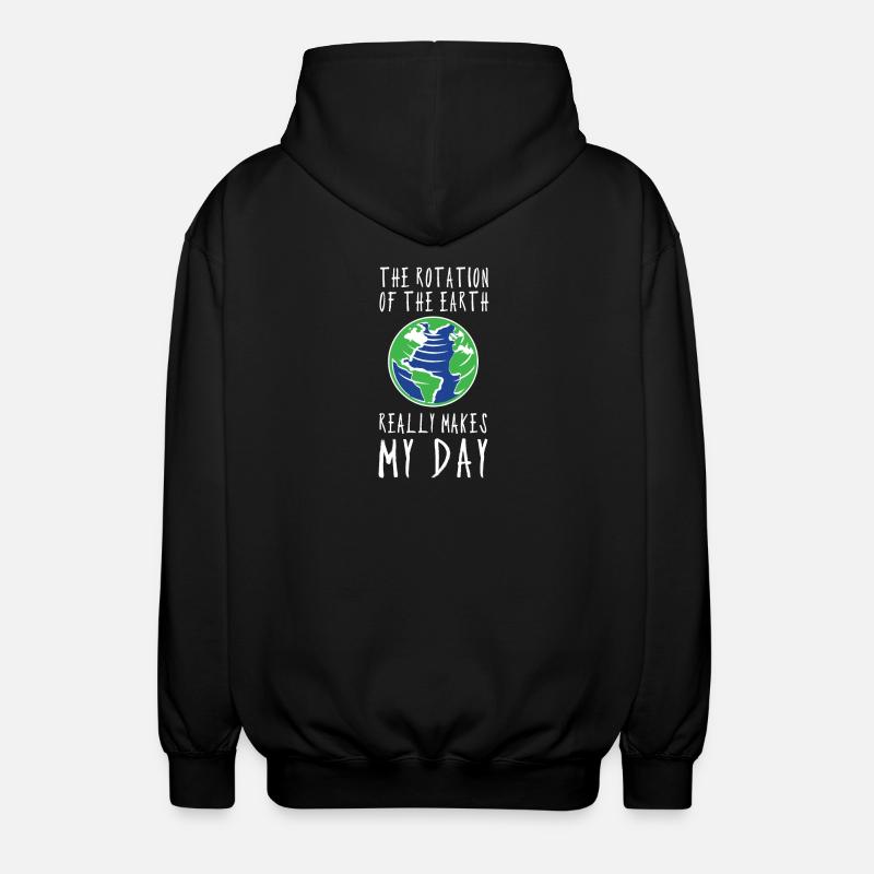 Enseignant De géographie Cadeau - Veste à capuche unisexe - noir