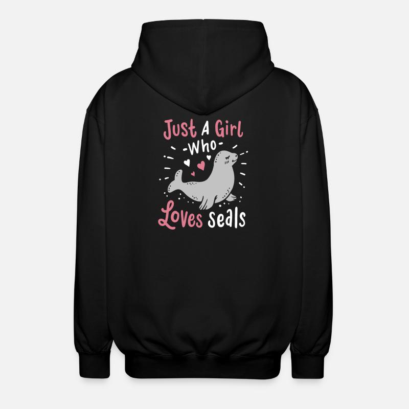 Robben Robbe - Veste à capuche unisexe - noir