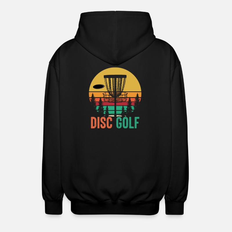 disc golf - Veste à capuche unisexe - noir
