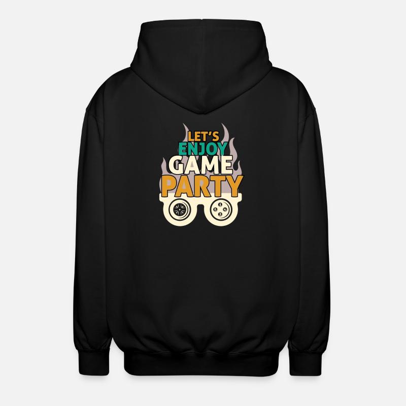 Design Party Game et Fun - Veste à capuche unisexe - noir