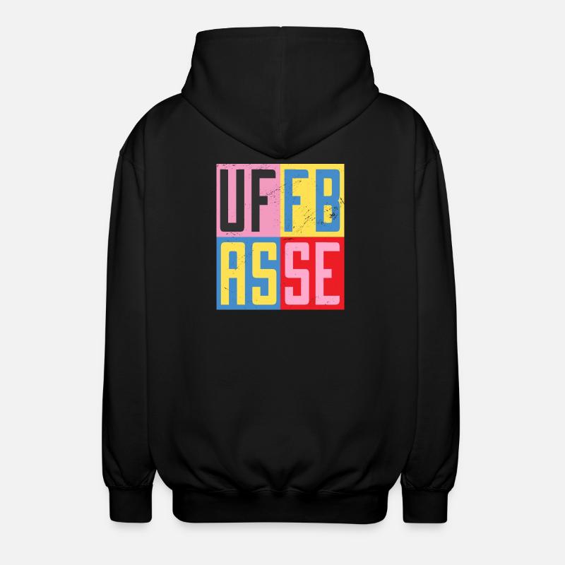 Conception Uffbasse - Veste à capuche unisexe - noir