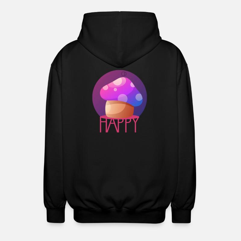 MAGIC MUSHROOM par CD - Veste à capuche unisexe - noir