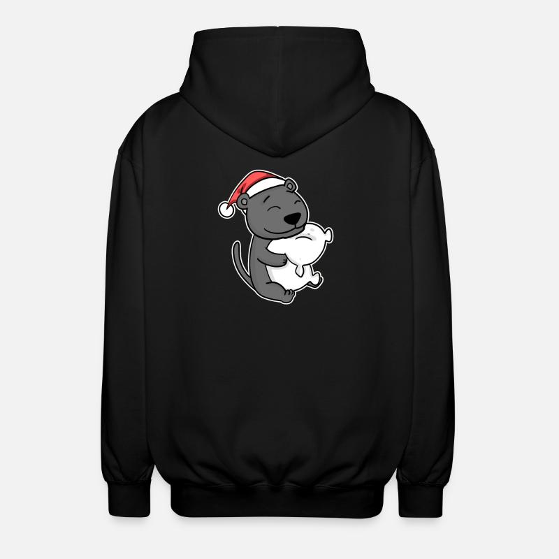 Black Panther Noël Sommeil Sommeil - Veste à capuche unisexe - noir