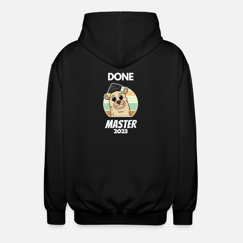 Master 2023 - Veste à capuche unisexe - noir
