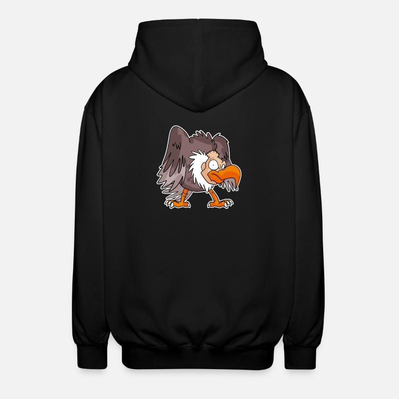 Vautour - Veste à capuche unisexe - noir