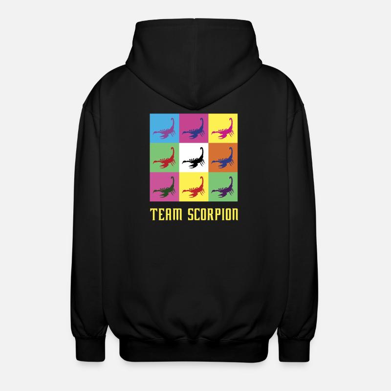 Team Skorpion - Unisex Kapuzenjacke - Schwarz