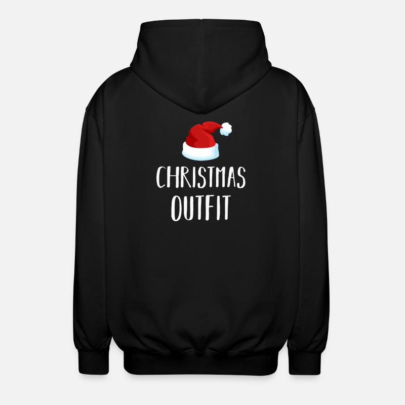 Noël drôle - Veste à capuche unisexe - noir