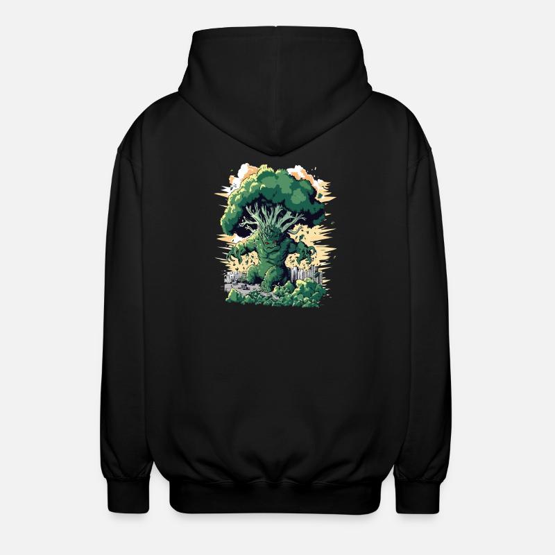 Brocoli géant Monster Brocoli - Veste à capuche unisexe - noir