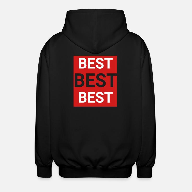 Bester - Unisex Kapuzenjacke - Schwarz