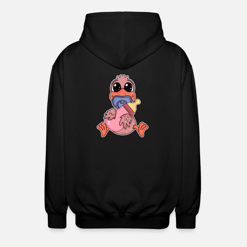 Bébé poulet - Veste à capuche unisexe - noir