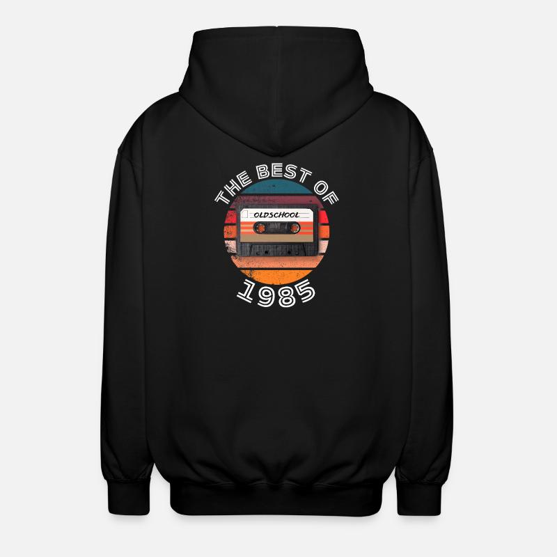 Le meilleur de 1985 - Veste à capuche unisexe - noir