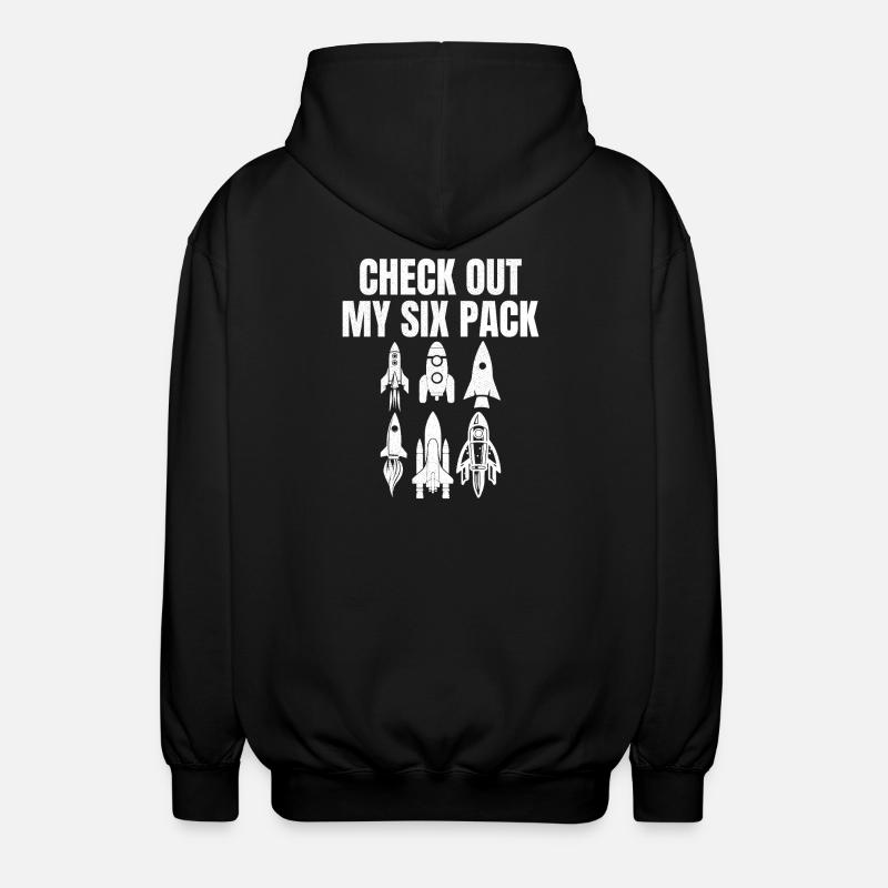 Découvrez mon pack de six - Veste à capuche unisexe - noir