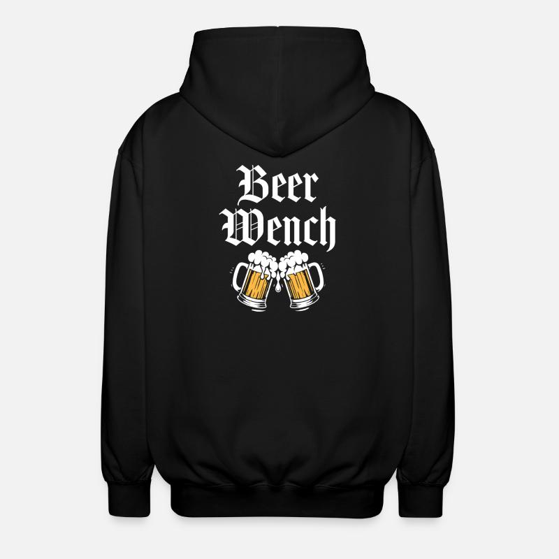 Bière Wench - Veste à capuche unisexe - noir