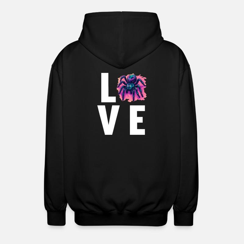 Taranteln Tarantel - Unisex Kapuzenjacke - Schwarz